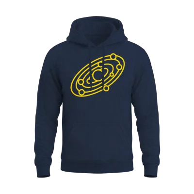 Solar System Unisex Hoodie - Navy