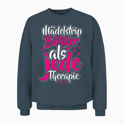 Girls' Trip Women's Trip 2026 Girls' Strip Unisex Sweatshirt - Dark Heather