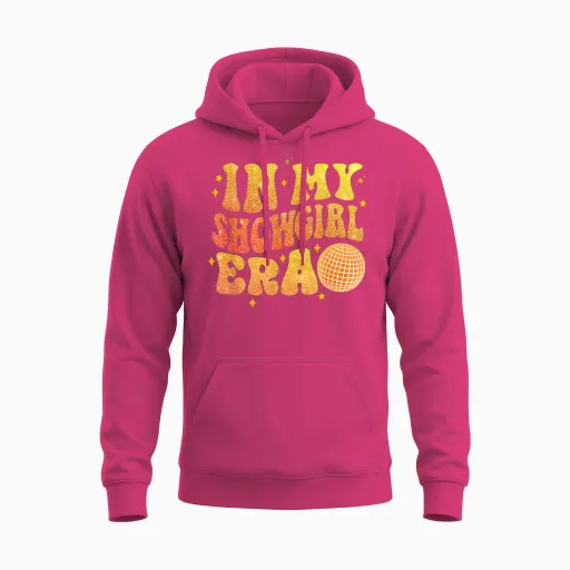 The Life of a Show Girl for Men Women Unisex Hoodie in Heliconia