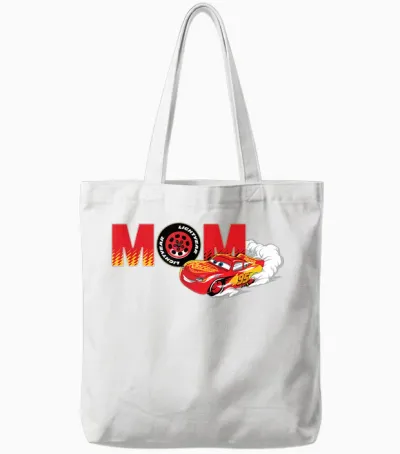 Disney & Pixar's Cars Mom Birthday Gift Mother's Day Tote Bags - White