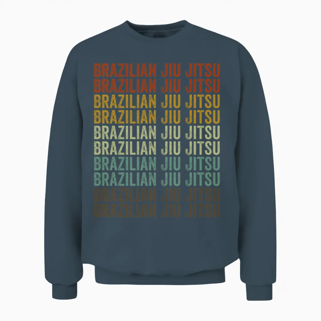 Brazilian Jiu Jitsu Brazilian Jiu Jitsu Unisex Sweatshirt in Dark Heather
