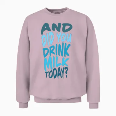 T-Shirt with a Funny Phrase as a Gift, Sarcasm Unisex Sweatshirt - Light Pink