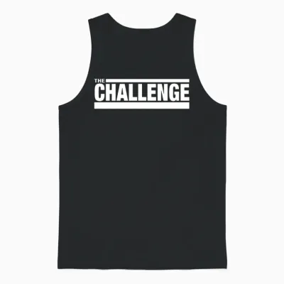 Mtv the Challenge Logo Unisex Tank Top - Black
