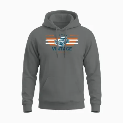 Vintage Classic Truck Community Unisex Hoodie - Graphite Heather