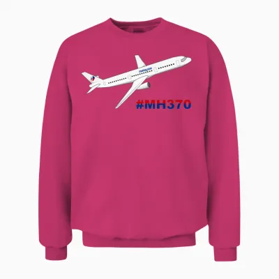 Malaysia Airlines Mh370 Unisex Sweatshirt - Heliconia