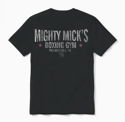 Rocky Mighty Micks Boxing Gym Unisex T-Shirt - Black