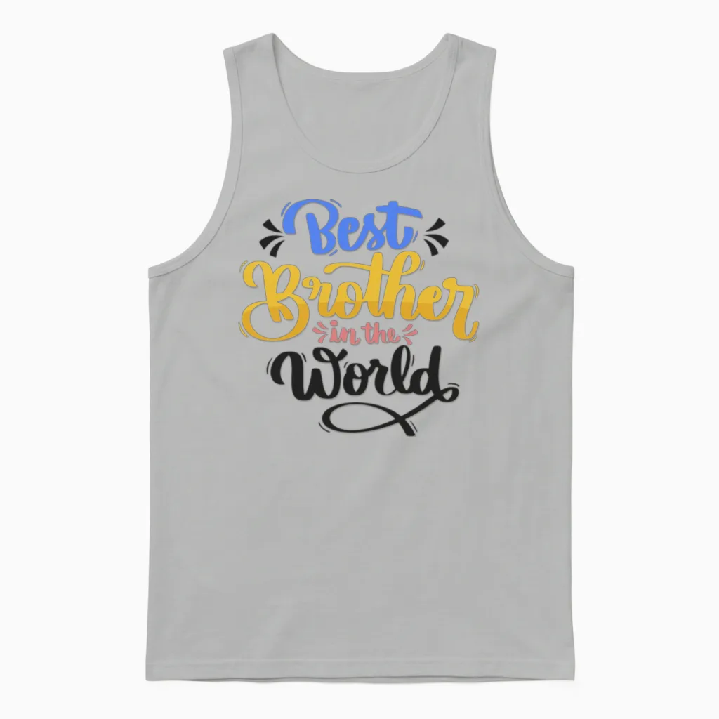 Brother Day! Unisex Tank Top in Ash