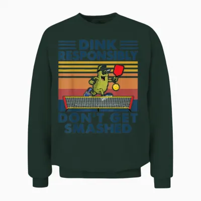 Funny Pickleball Unisex Sweatshirt - Forest