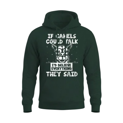 Camel Lover Desert Animal Wildlife Africa Unisex Hoodie - Forest