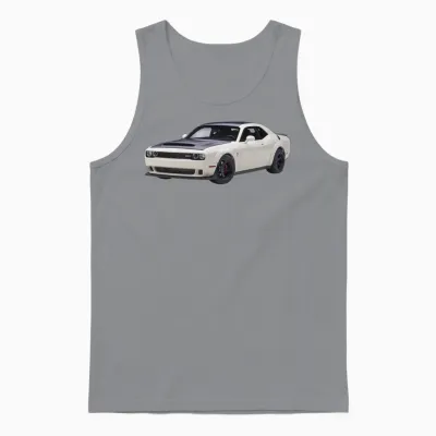Dodge Challenger Srt Demon Supercharged Hemi Unisex Tank Top - Sport Grey