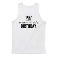 Today Is My Co-Worker's Birthday Unisex Tank Top - White – 1