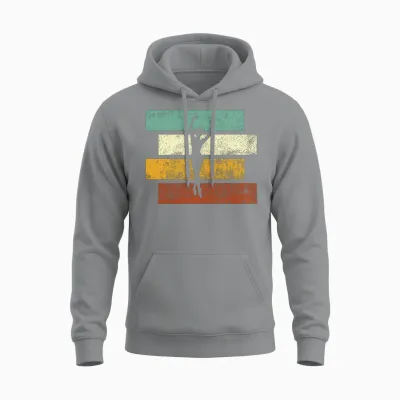 Dancing Retro Unisex Hoodie - Sport Grey
