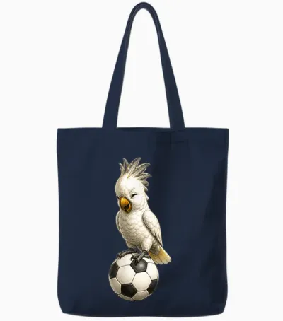 Kakadu Für Fans Von Süßen Maskottchen Tote Bags - Navy