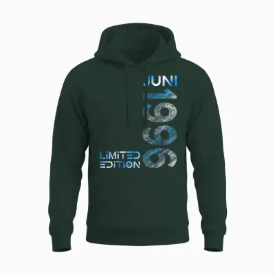 Limited Edition Juni 1996 Mann Frau 30. Geburtstag Unisex Hoodie - Forest