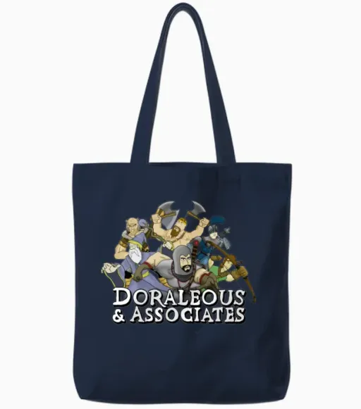 Doraleous & Associates T-Shirts Tote Bags - Navy