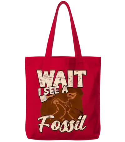 Archaeologist Artifacts Anthropologist Archaeology Tote Bags - Red