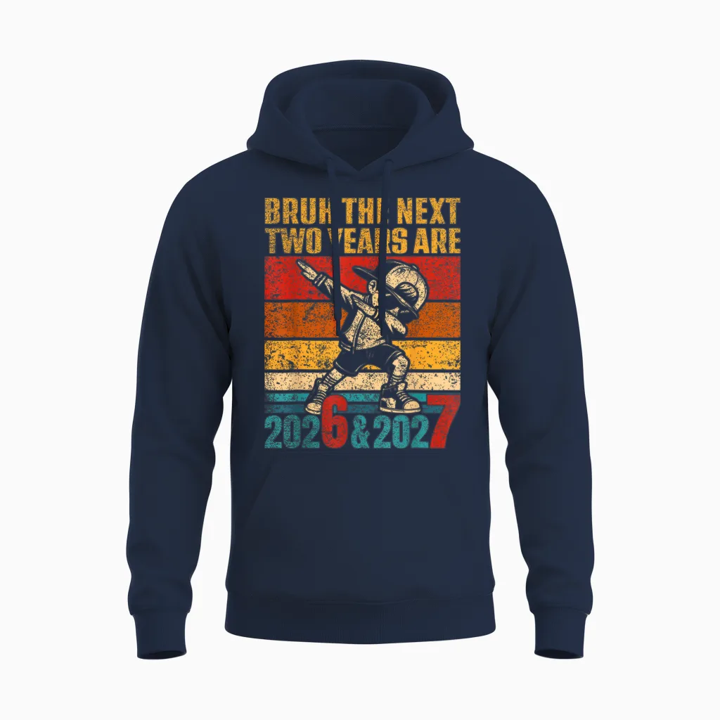 67 Nye 2026 Funny New Year's Eve Party 6 7 Meme Boys Unisex Hoodie in Navy