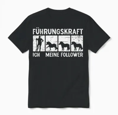 Führungskraft Shetty Shetland Pony Unisex T-Shirt - Black