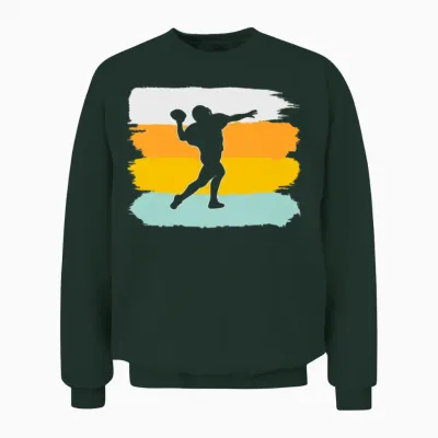 Rugby Retro Unisex Sweatshirt - Forest