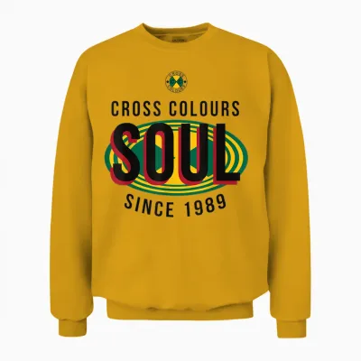 Soul | Retro-Grafik Der 1990er Jahre Vintage Unisex Sweatshirt - Gold