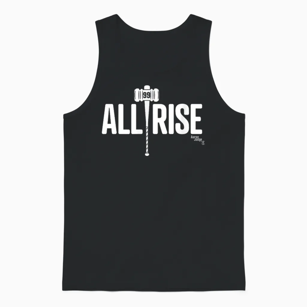 Aaron Judge - All Rise - New York Baseball Unisex Tank Top in Black