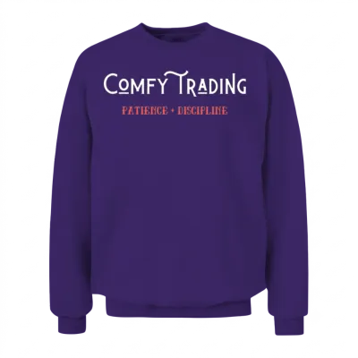 Comfy Trading Unisex Sweatshirt - Purple