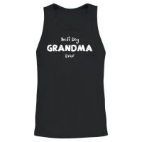 Best Dog Grandma Ever - Dogs Unisex Tank Top - Black – 2
