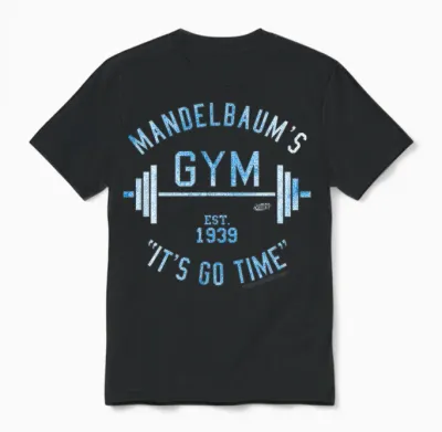Seinfeld Mandelbaum's Gym Unisex T-Shirt - Black