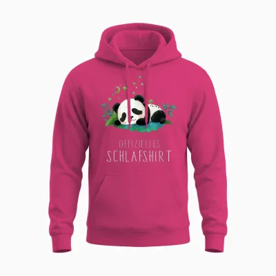 Official Otter Sleep Shirt - Panda T-Shirt, Black Unisex Hoodie - Heliconia