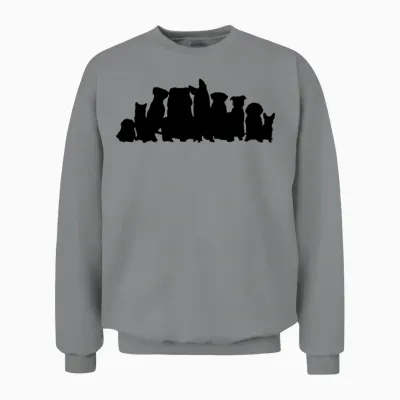 Dogs, Dog Unisex Sweatshirt - Sport Grey