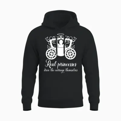Horse Carriage Coachman Horses Coachmen Unisex Hoodie - Black