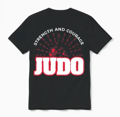 Judo Strength Unisex T-Shirt - Black
