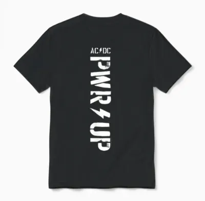 Ac/dc - per Up Unisex T-Shirt - Black