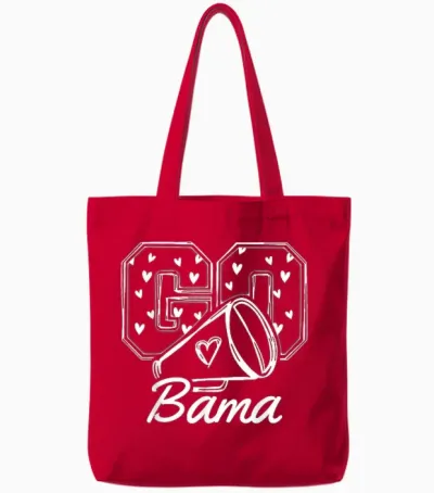 Alabama State Vintage Lover Men Women & Tote Bags - Red