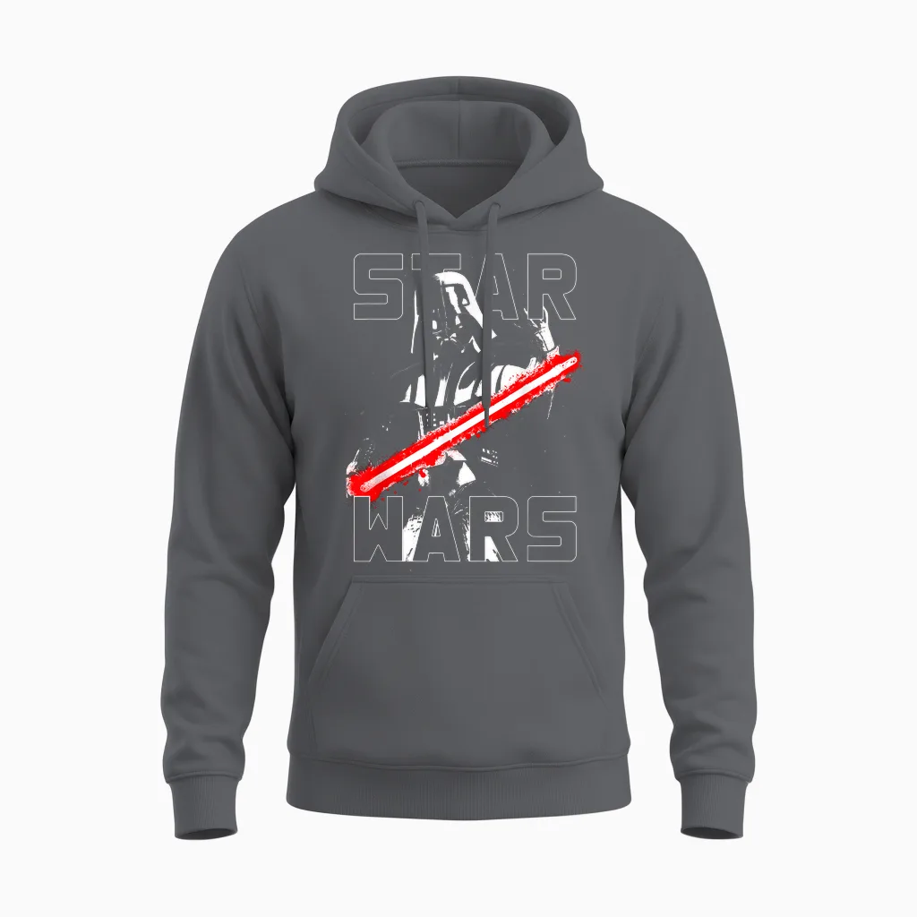 Star Wars Darth Vader Portrait of Light Unisex Hoodie in Charcoal
