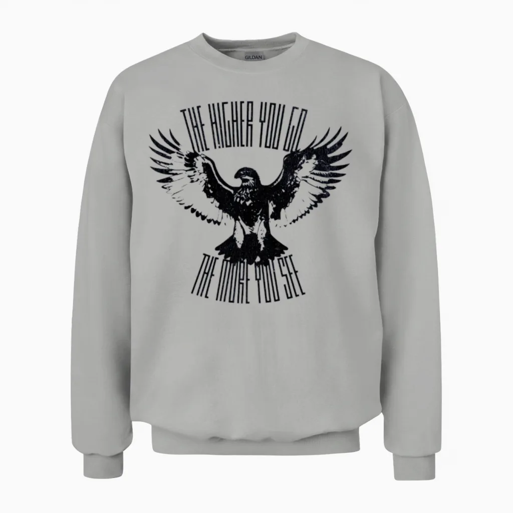 Eagle Vision - Wildlife Unisex Sweatshirt in Ash
