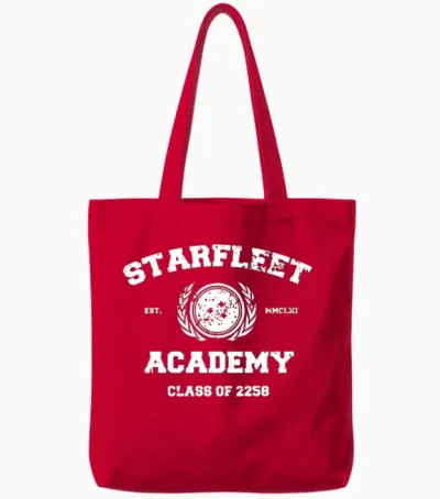 Starfleet Academy Tote Bags - Red