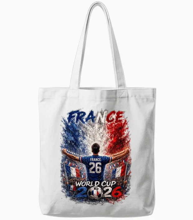 Fußball - Wm World Cup 2026 Frankreich Tote Bags in White