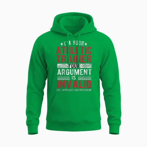 Certified Athletic Trainer at Athletic Training Unisex Hoodie - Irish Green