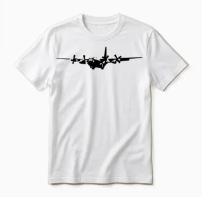 C-130 Hercules Unisex T-Shirt - White