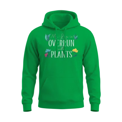 Plant Lover Funny Unisex Hoodie - Irish Green