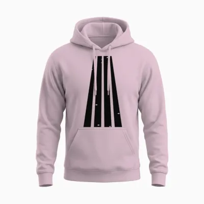 Hacks Season 2 Ava Hannah Einbinder Black Lines Unisex Hoodie - Light Pink
