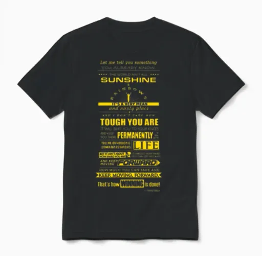 Rocky Balboa - Boxer Unisex T-Shirt in Black