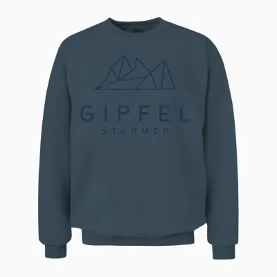 Mountains | Hiking | Summit | Nature Unisex Sweatshirt - Dark Heather