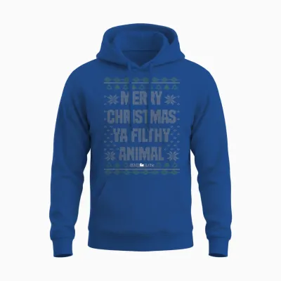 Home Alone Merry Christmas Ya Filthy Animal Ugly Unisex Hoodie - Royal