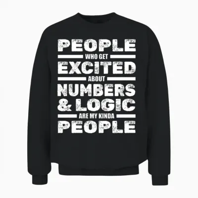 Math Teacher Student Mathemetics Unisex Sweatshirt - Black