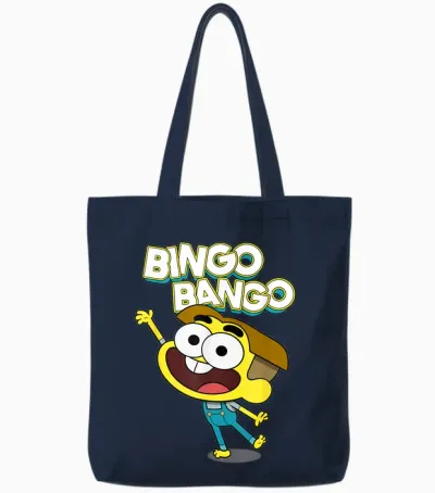 Disney Channel Big City Greens Cricket Bingo Bango Tote Bags - Navy