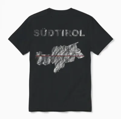 South Tyrol South Tyrolean Tirol Unisex T-Shirt - Black
