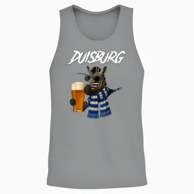 Duisburg Football Fan Outfit Season 2025 / 2026 Unisex Tank Top - Sport Grey