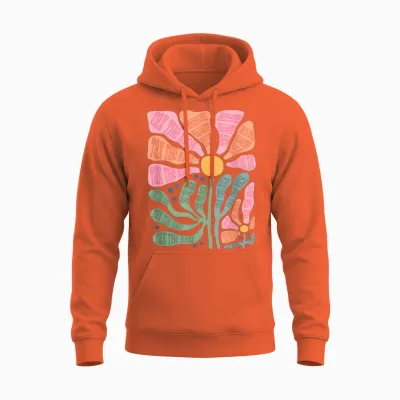 Tax the Rich! Fan Item Left Merch Heidi Reichinnek Unisex Hoodie - Orange